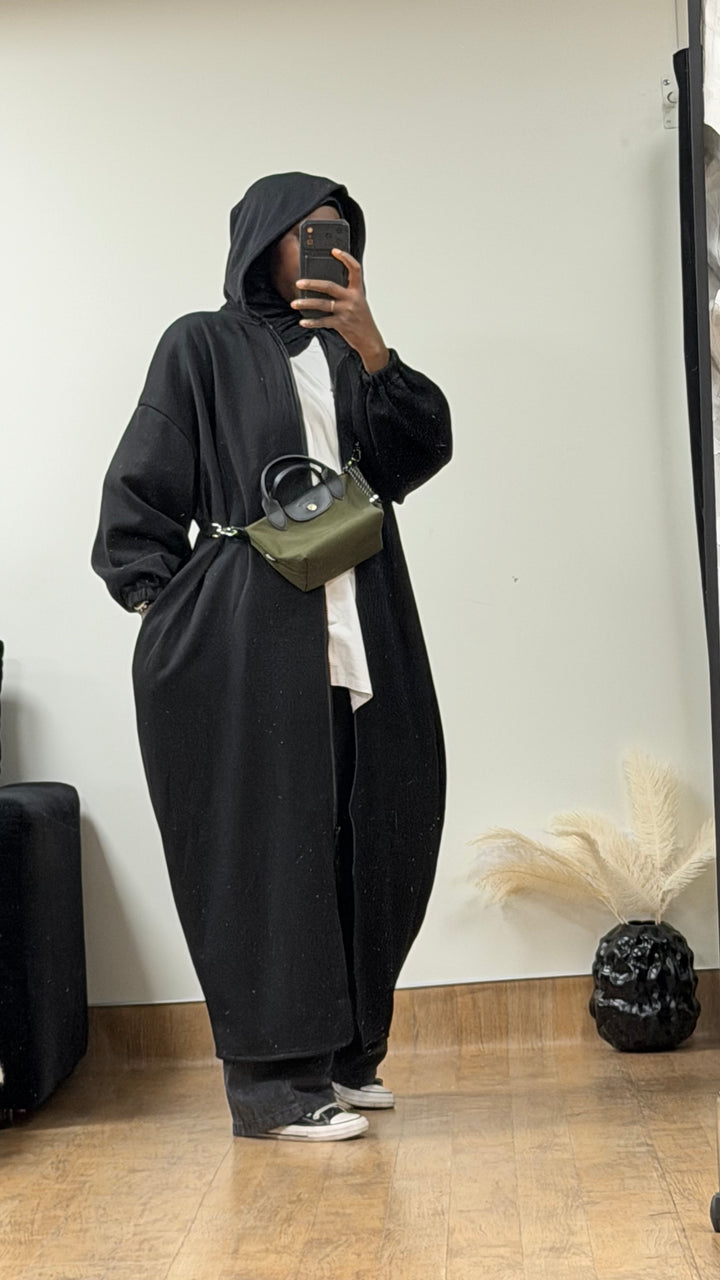 VESTE LONGUE OVERSIZE
