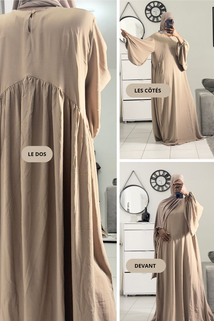Kleid mit Ballonärmeln 