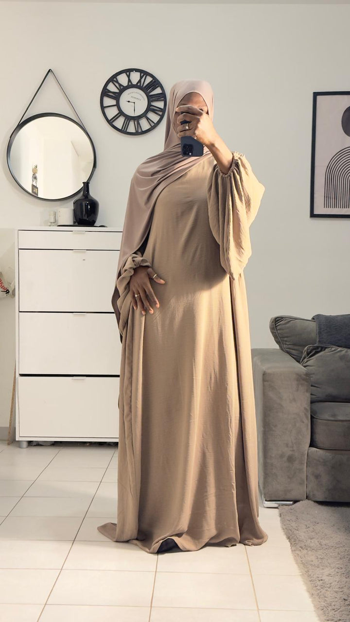 Kleid mit Ballonärmeln 