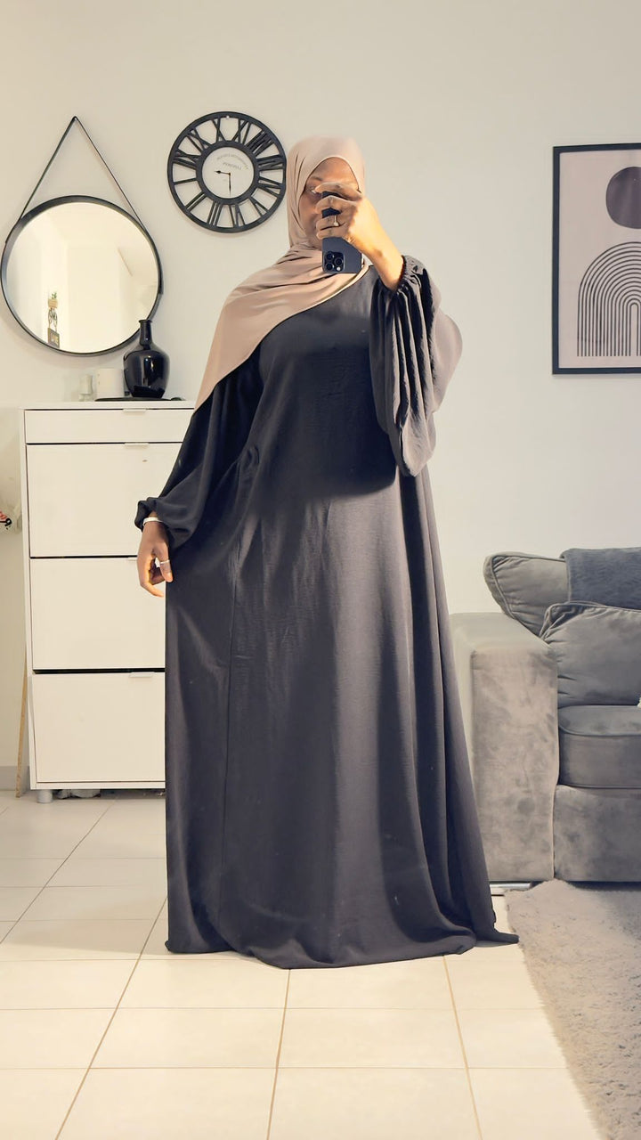 Kleid mit Ballonärmeln 