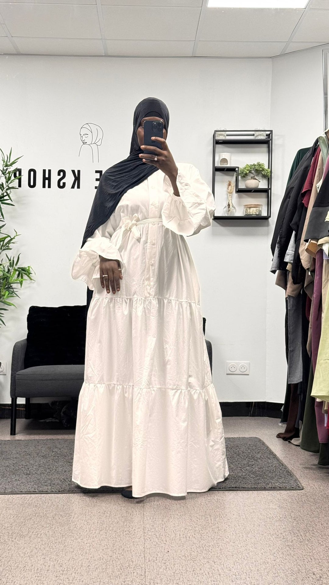 ROBE 100% COTON