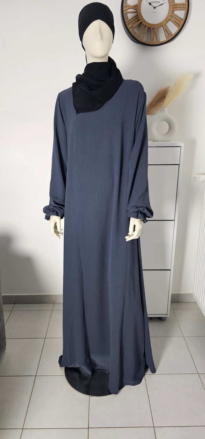 Long tulip sleeve dress