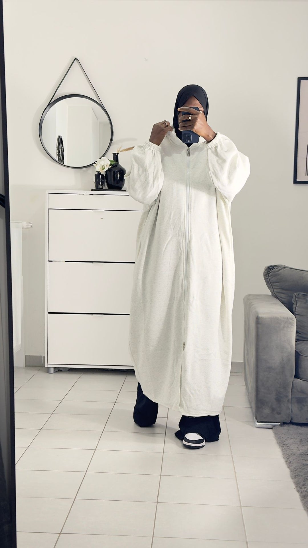 LANGE OVERSIZE-JACKE