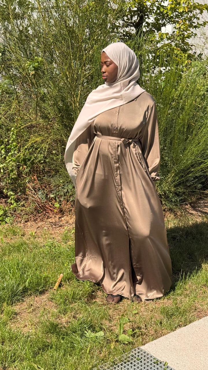 ROBE CHEMISE SATIN LUXERY