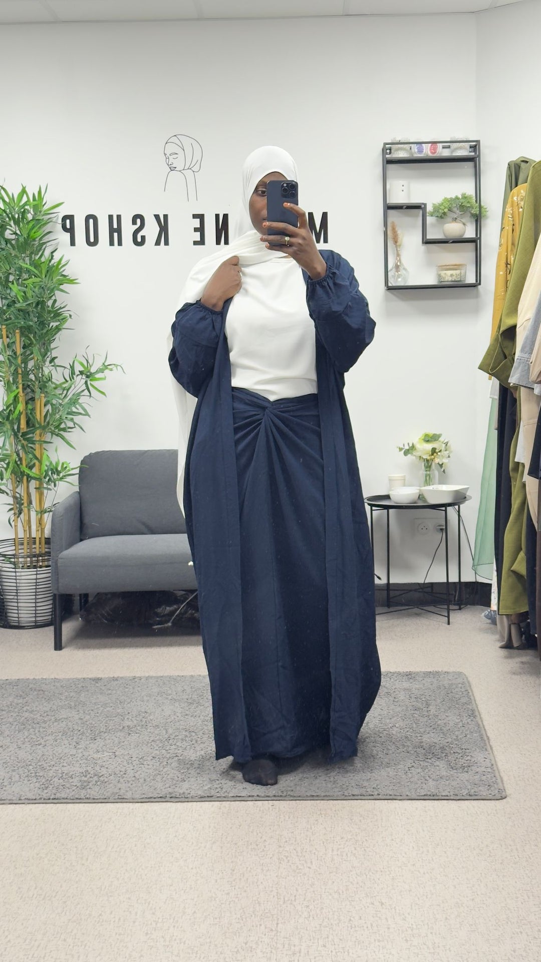 Kimono & jupe a nouer