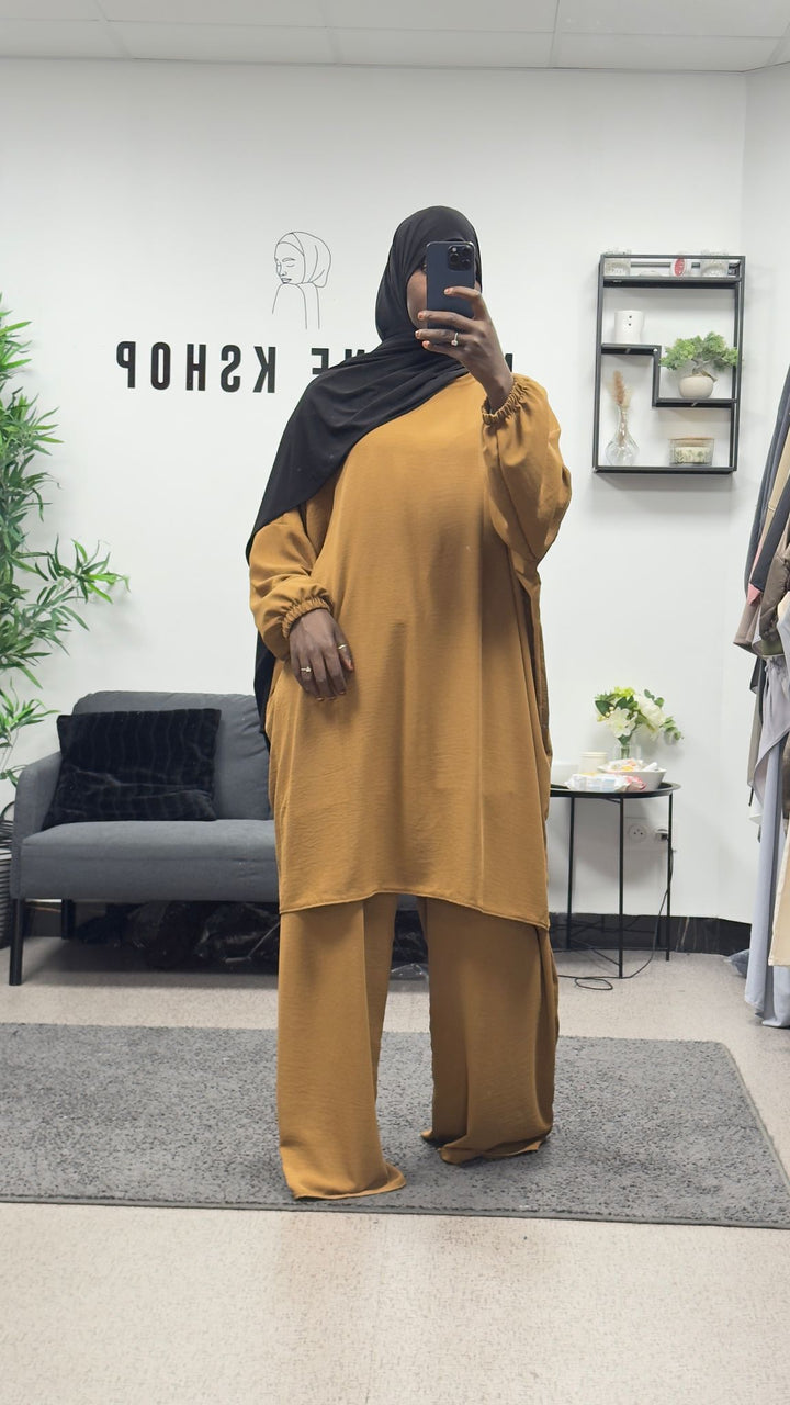 Ensemble pantalón khadija grande taille