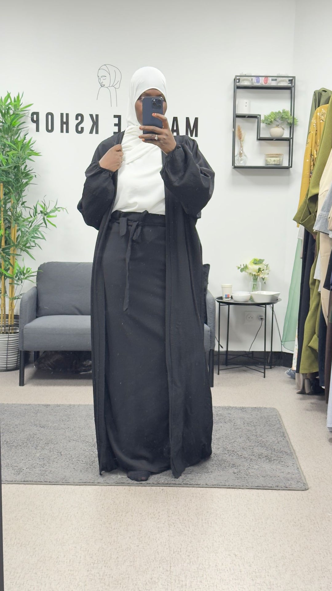 Kimono & jupe a nouer