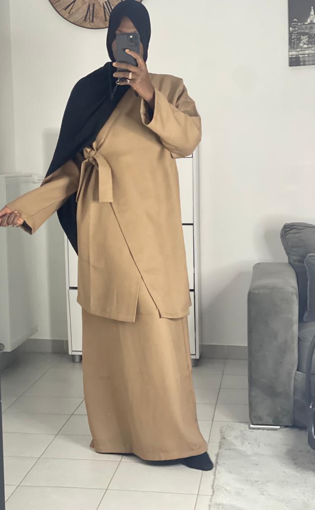 TWEED SKIRT SET