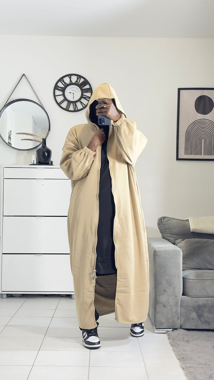 LANGE OVERSIZE-JACKE