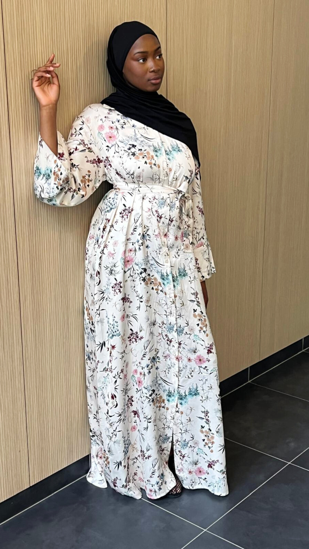 Robe fleuri chic