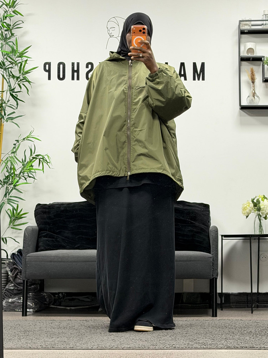 VESTE COURTE IMPERMÉABLE