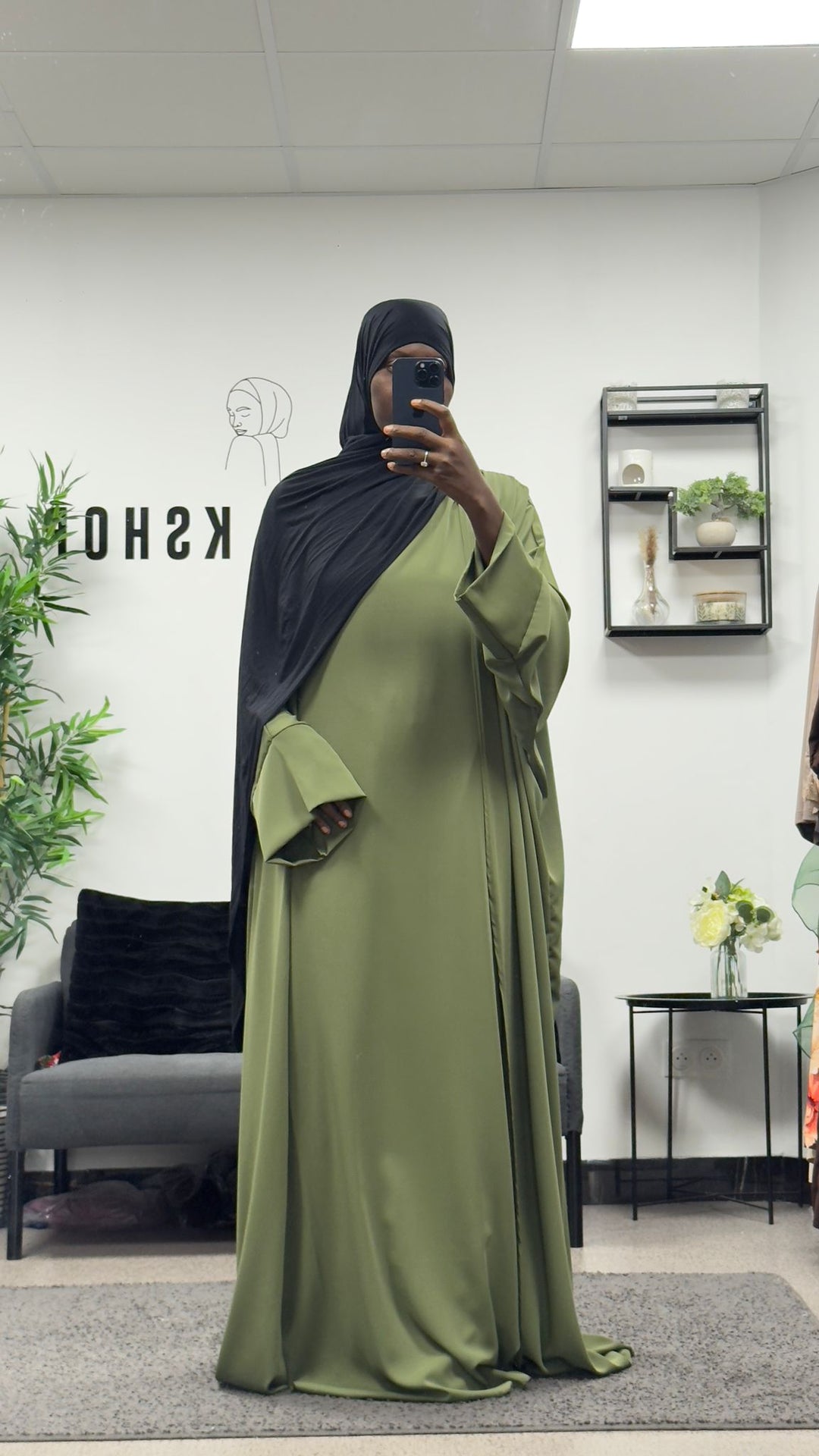 Abaya 2 pièces Nabila