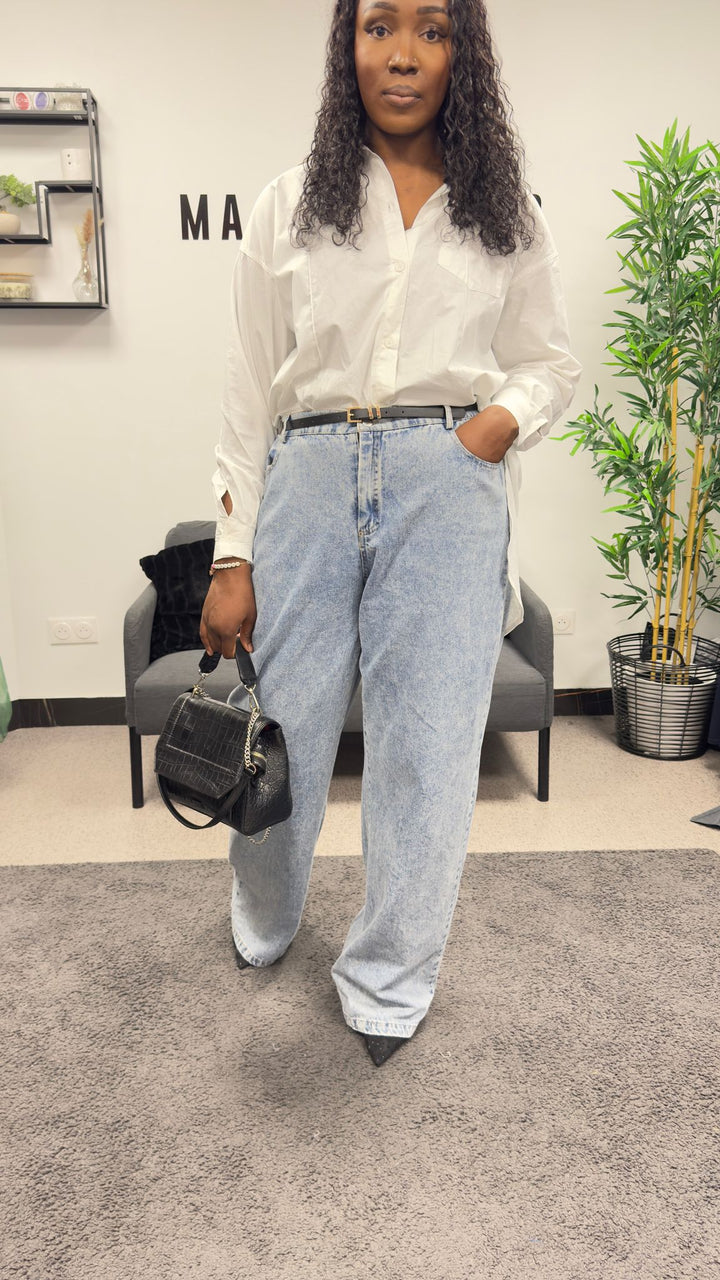 PANTALÓN JEAN BLEU CLAIR