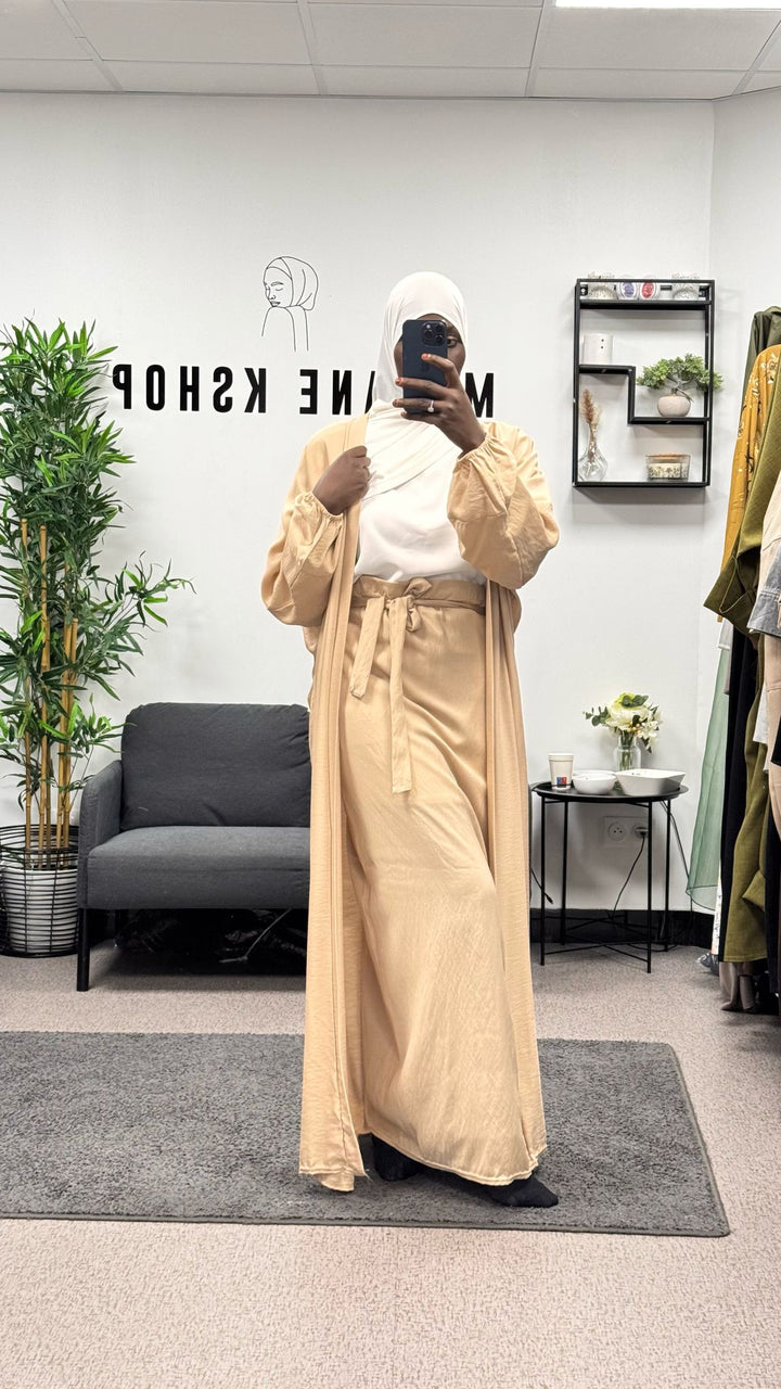 Kimono & jupe a nouer