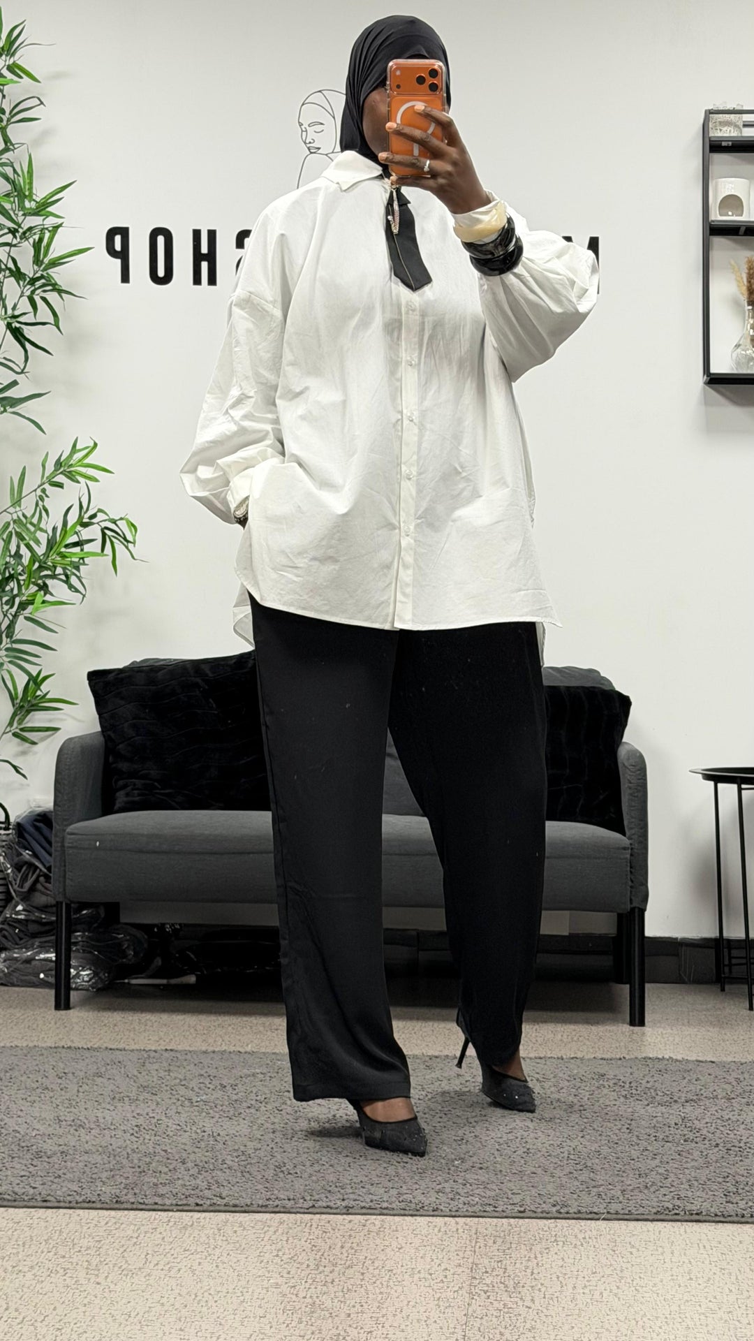 Chemise 100% coton Majane