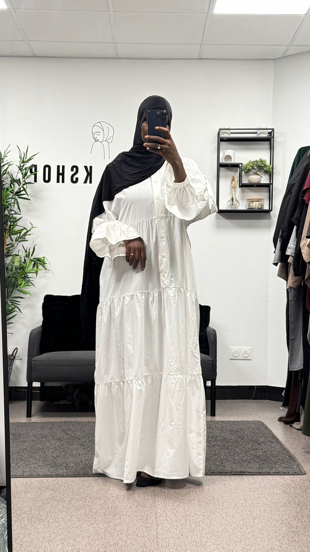 ROBE 100% COTON