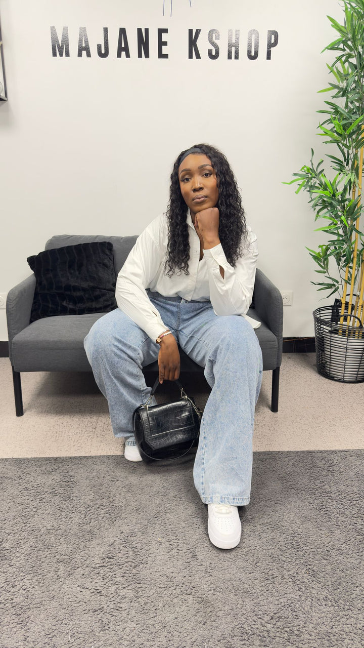PANTALÓN JEAN BLEU CLAIR
