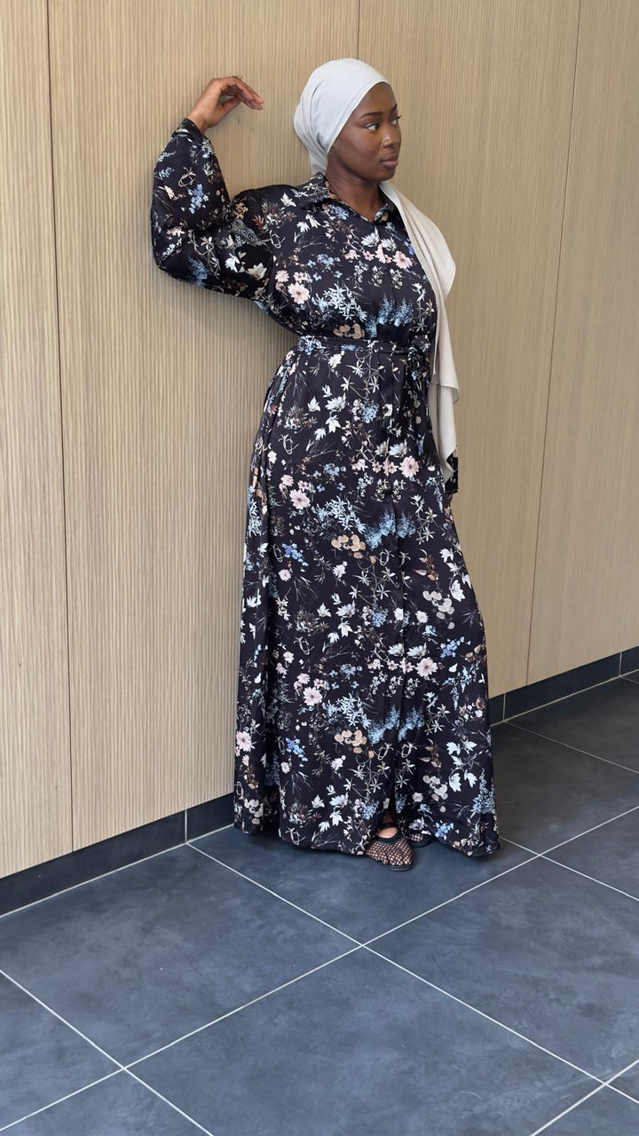 Robe fleuri chic
