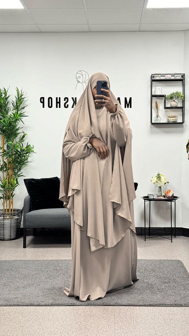 ROBE LONGUE & khimar - En pré-commande
