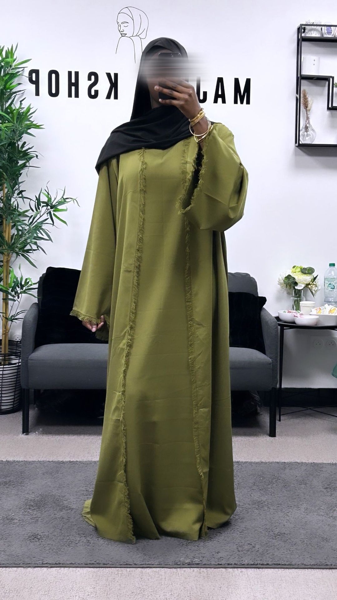 Robe 2 pièce Tendance Voilée