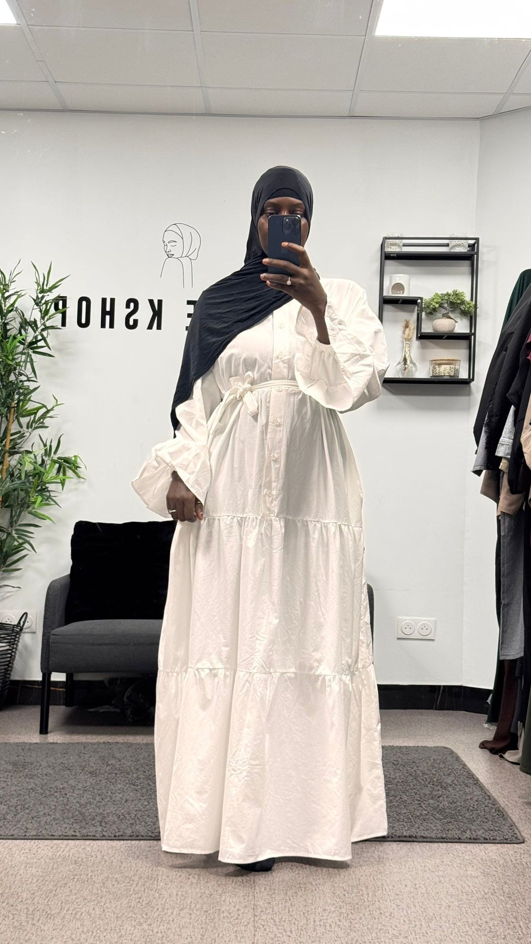 ROBE 100% COTON