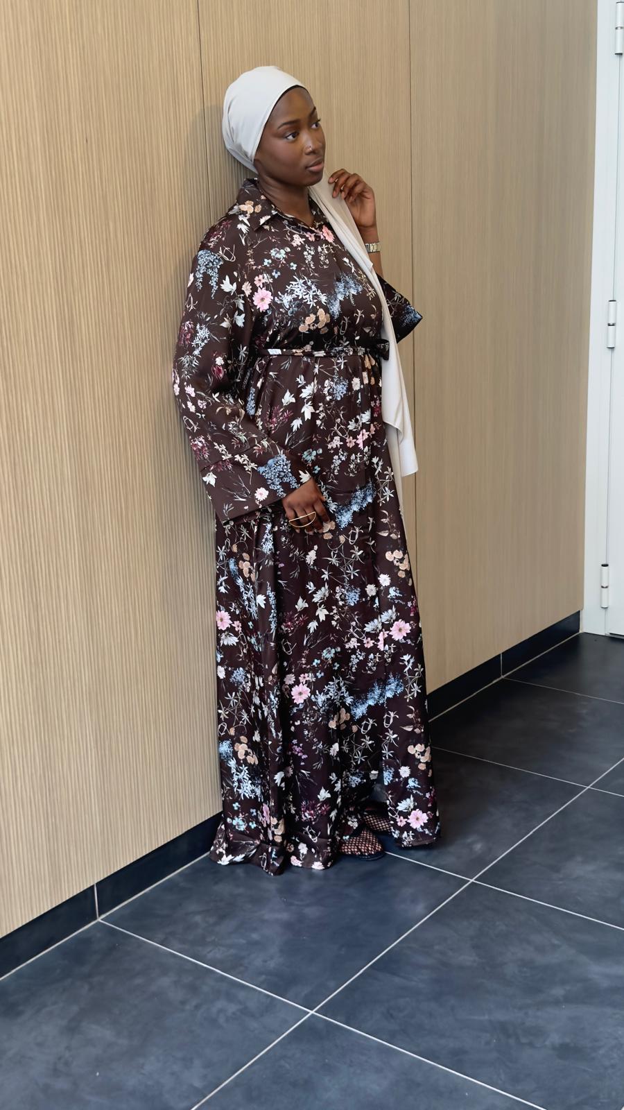 Robe fleuri chic