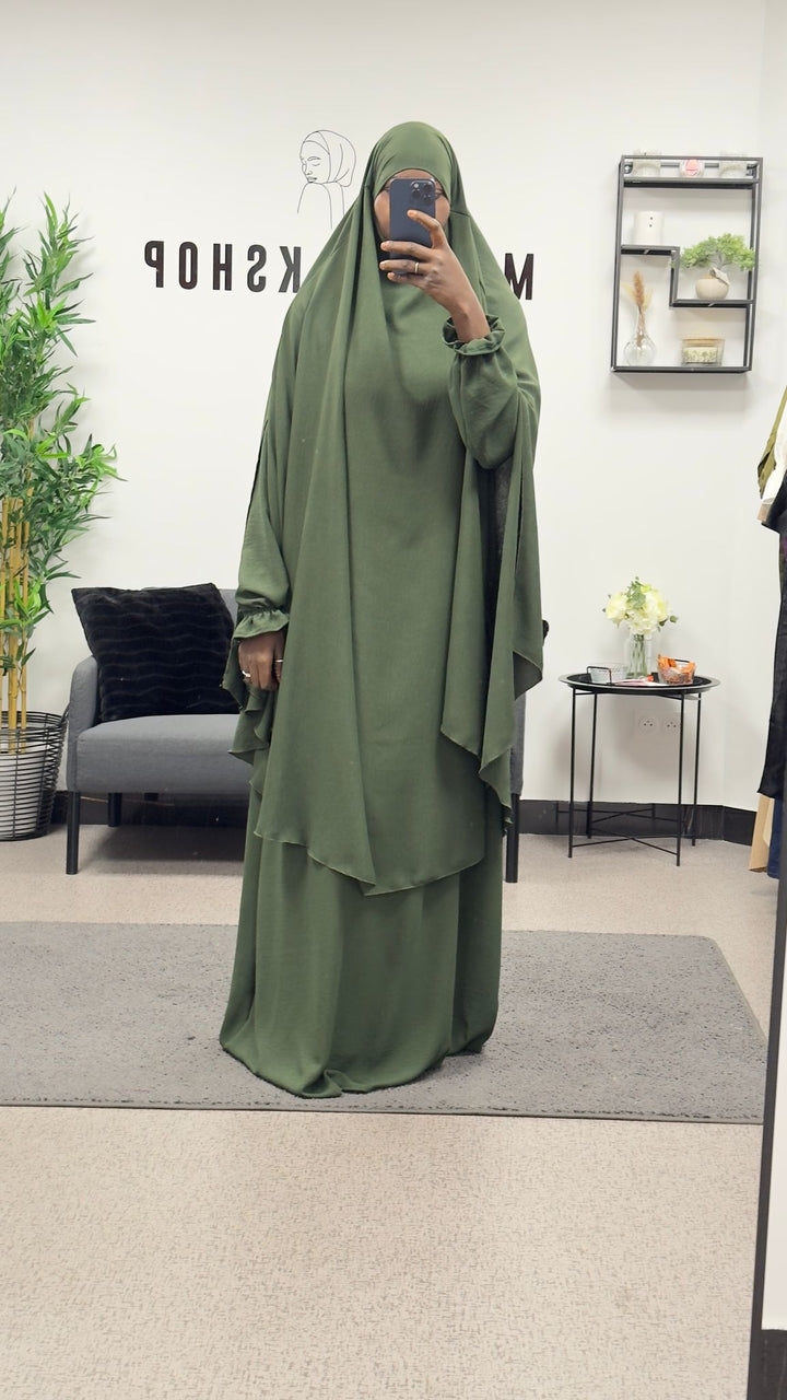 ROBE LONGUE & khimar - En pré-commande