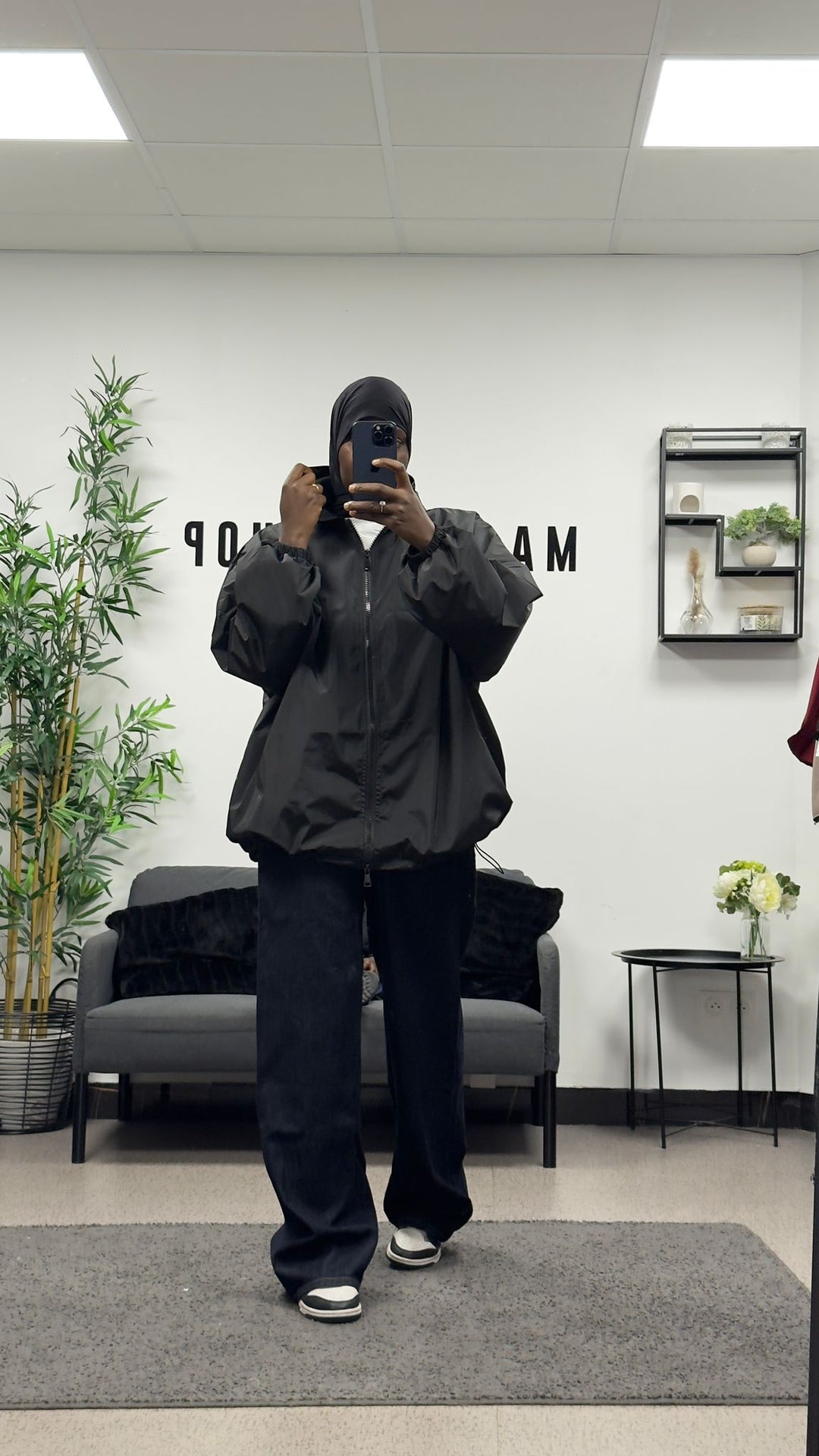 VESTE COURTE IMPERMÉABLE