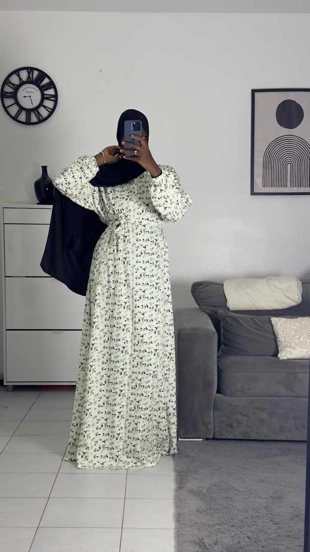 ROBE FLEURI GRANDE TAILLE