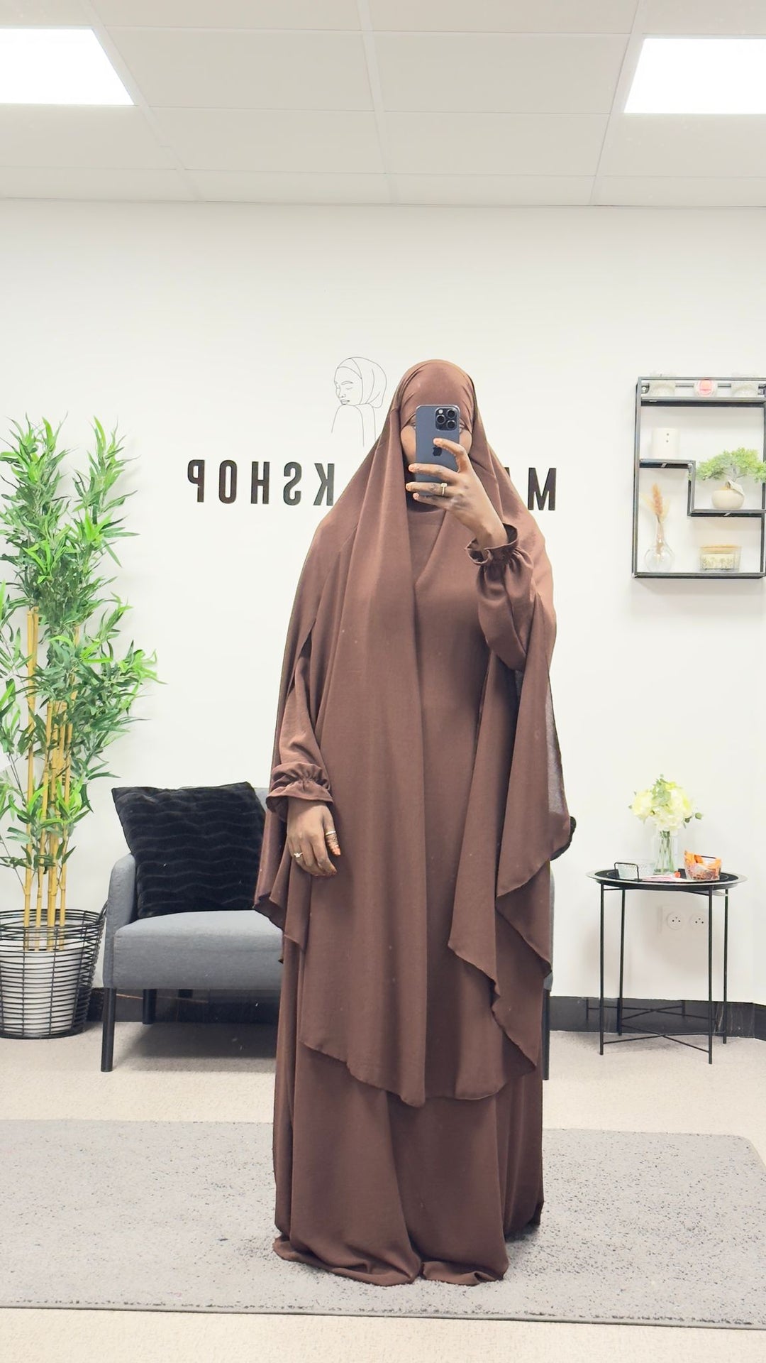 ROBE LONGUE & khimar - En pré-commande
