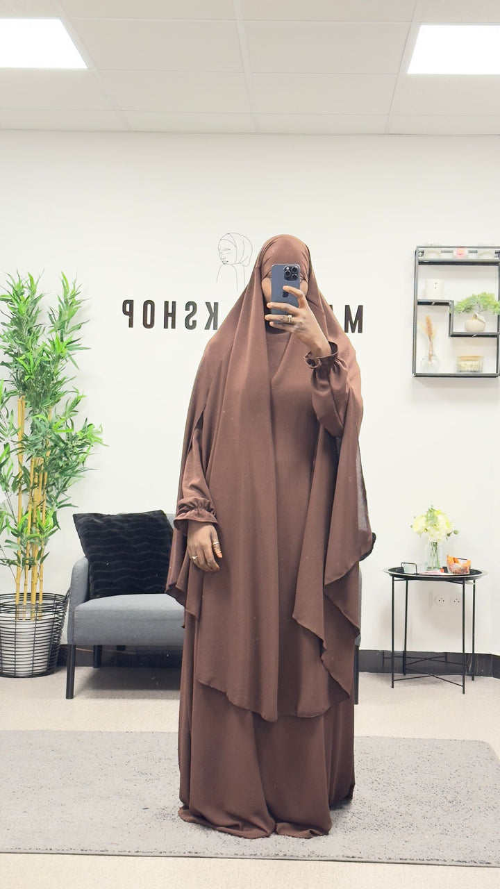 ROBE LONGUE & khimar - En pré-commande