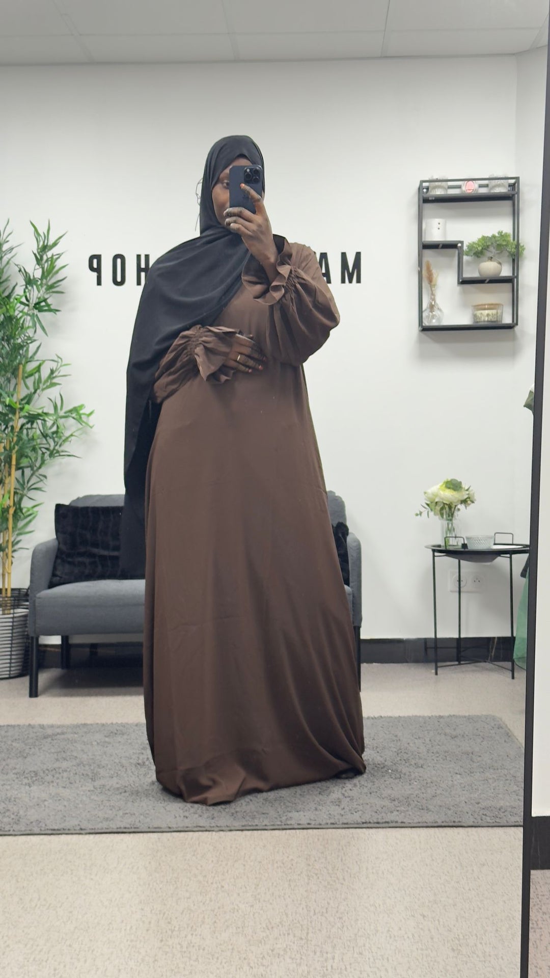 CHIC MEDINA SILK DRESS