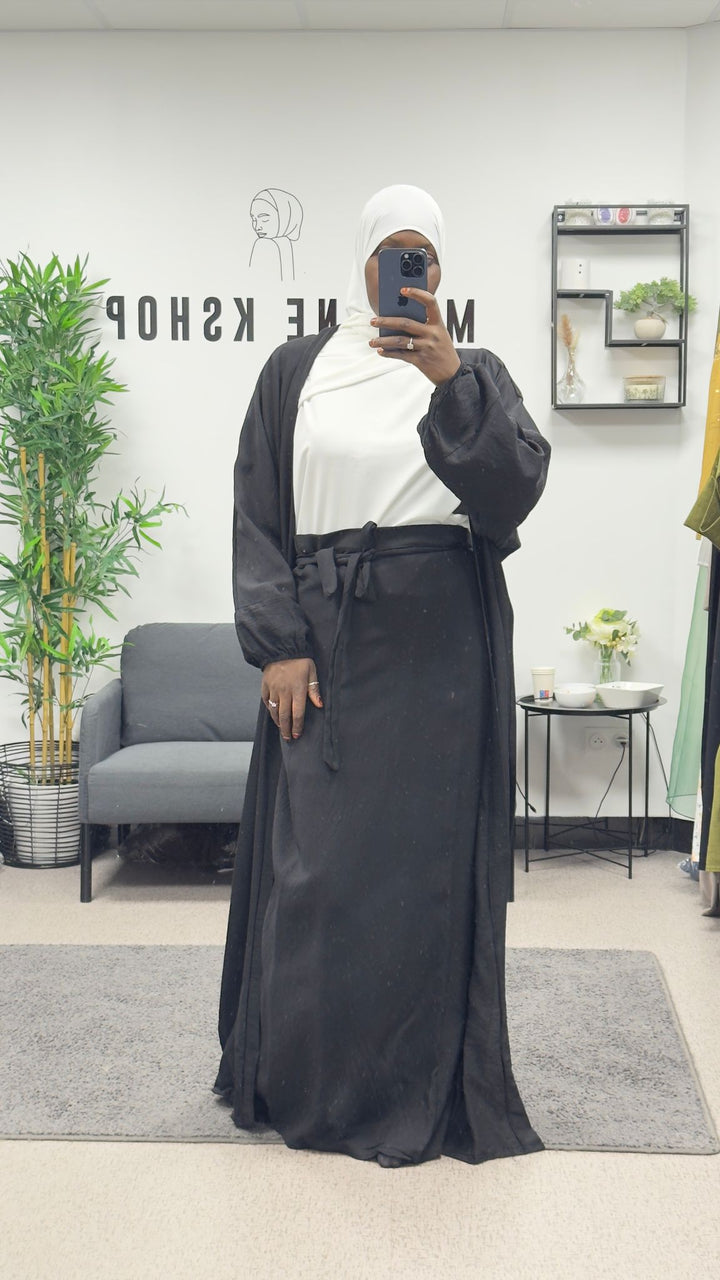 Kimono & jupe a nouer