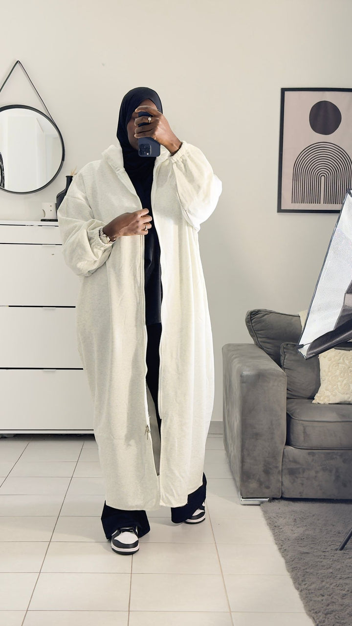 LANGE OVERSIZE-JACKE