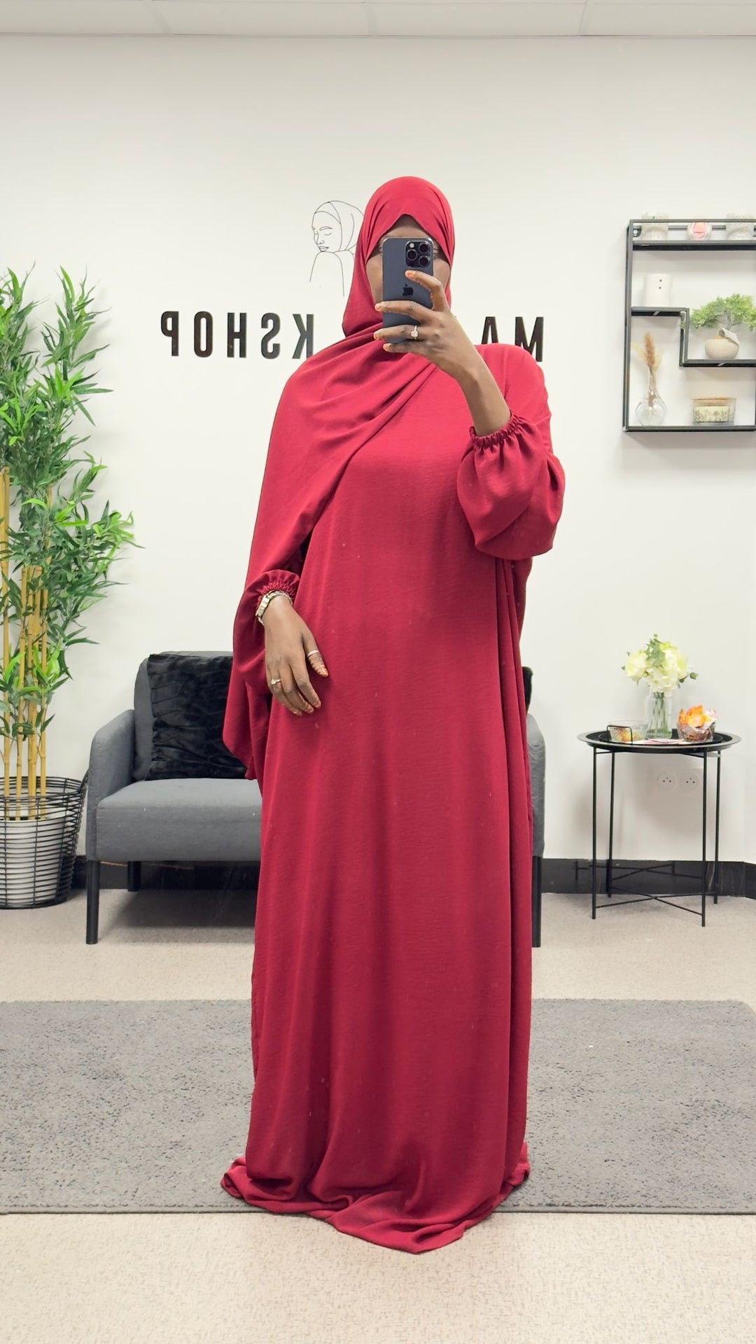 ROBE PRIÈRE VOILE INTÉGRÉ JAZZ
