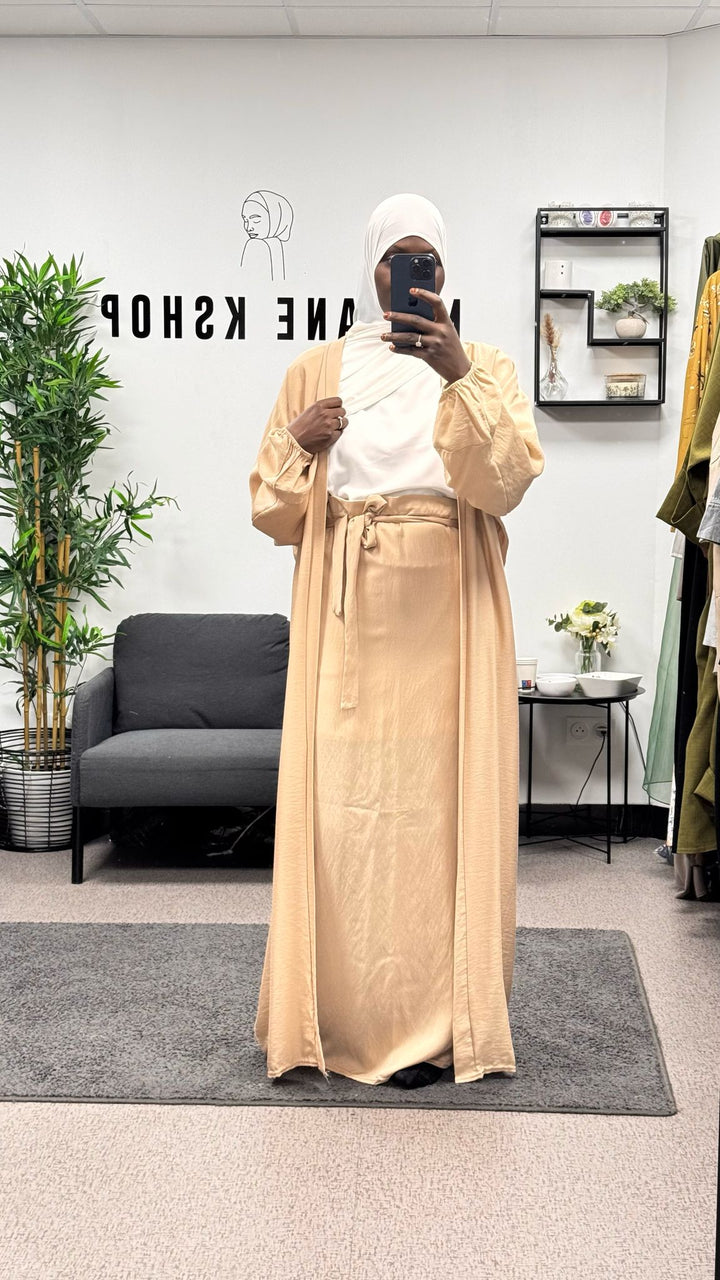 Kimono & jupe a nouer