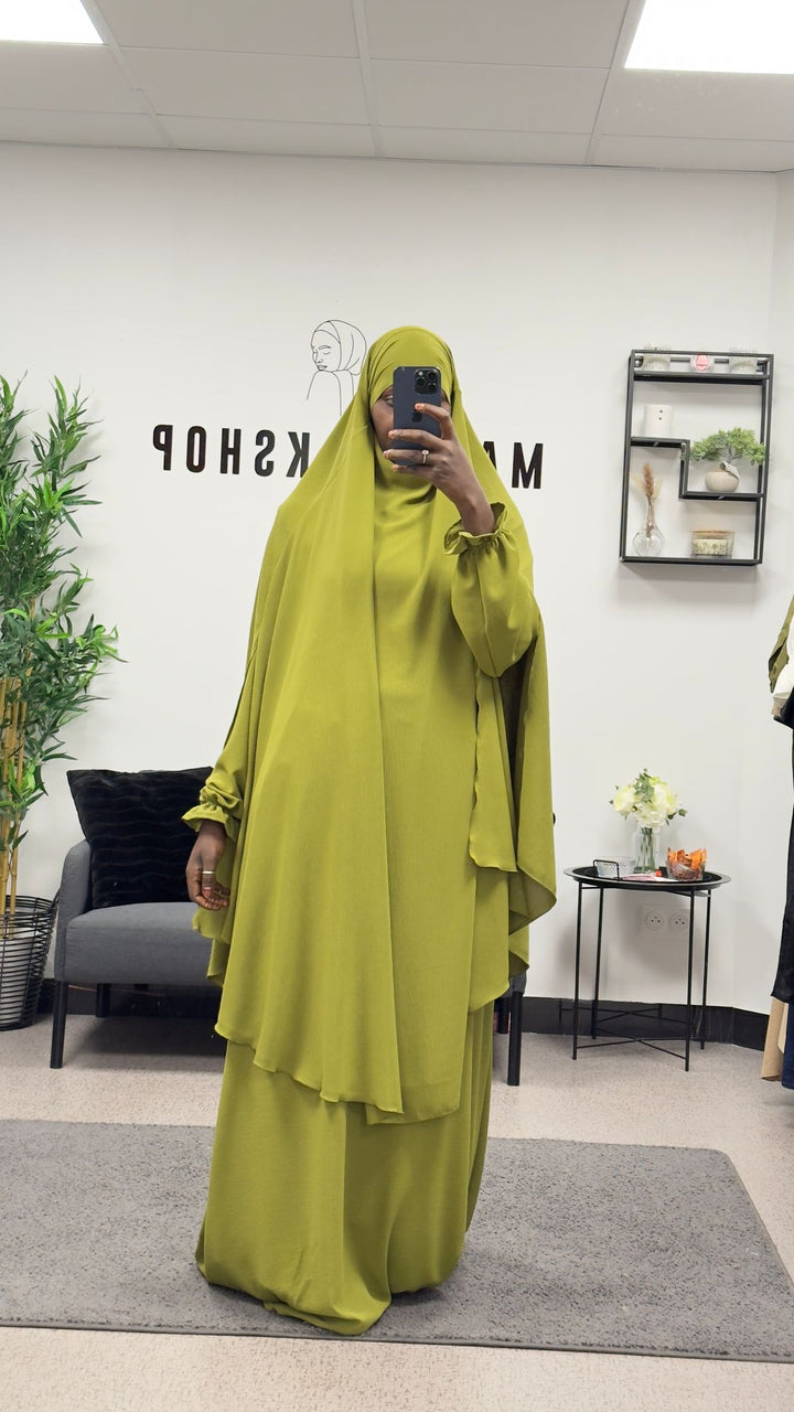 ROBE LONGUE & khimar - En pré-commande