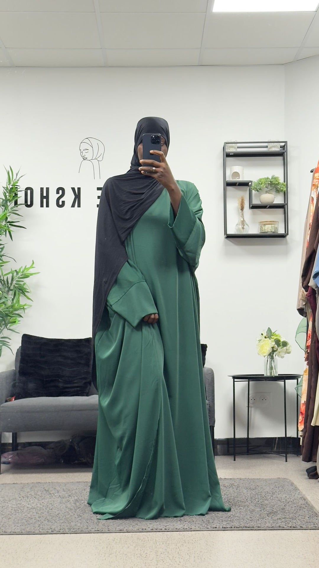 Abaya 2 pièces Nabila