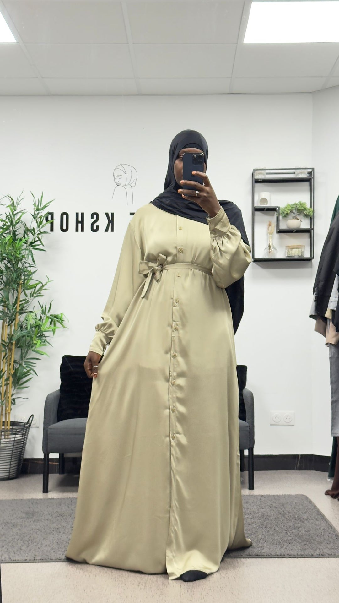 ROBE CHEMISE SATIN LUXERY
