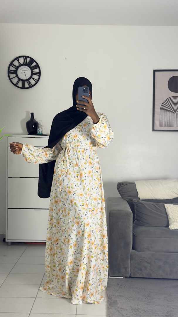 ROBE FLEURI GRANDE TAILLE