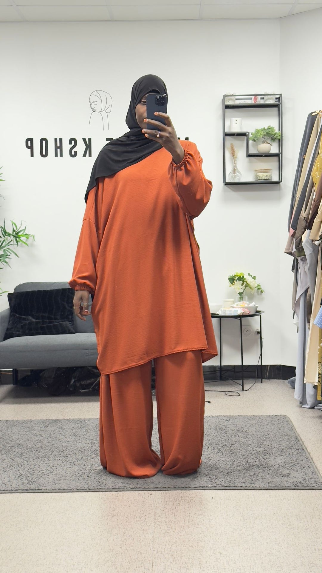 Ensemble pantalón khadija grande taille
