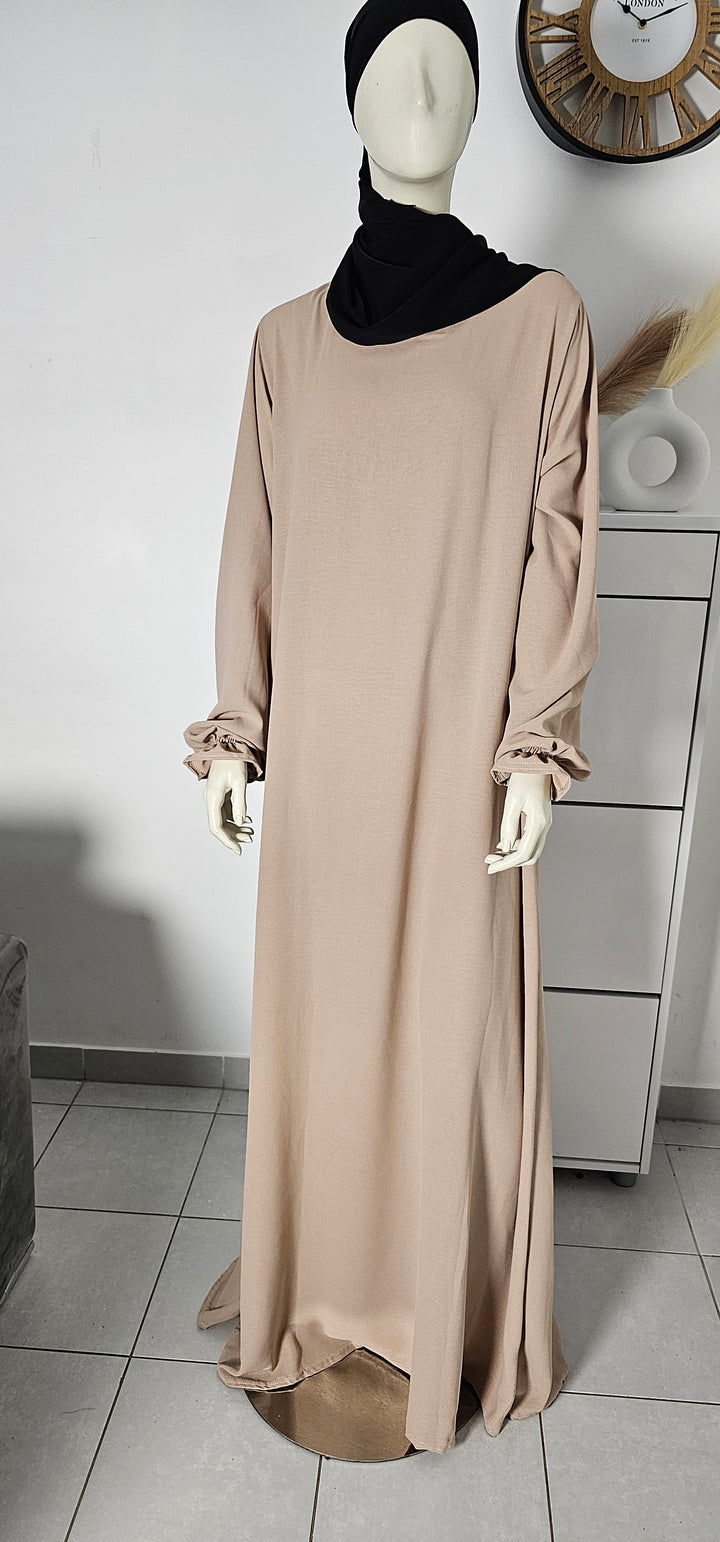 Long tulip sleeve dress