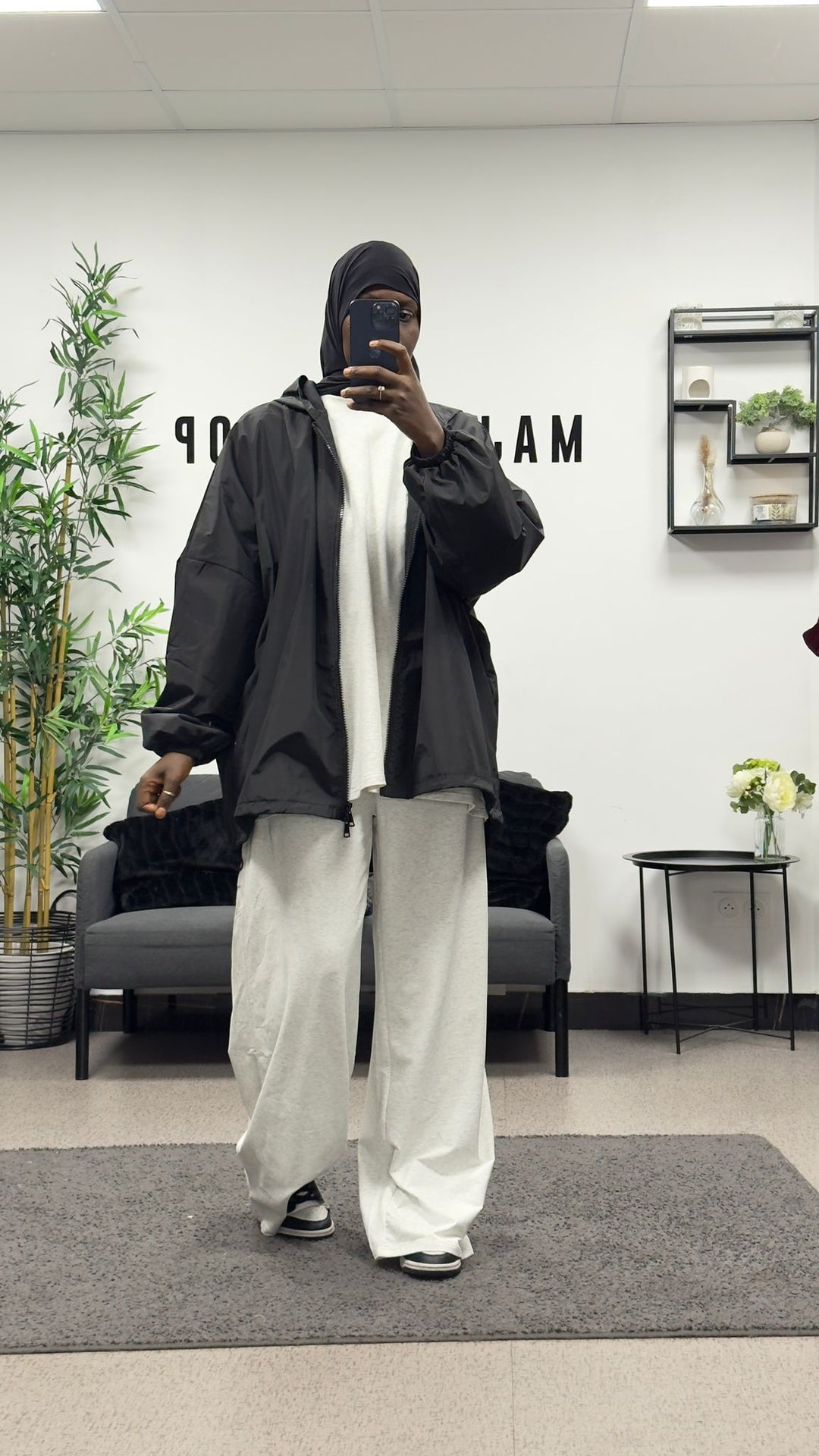 VESTE COURTE IMPERMÉABLE