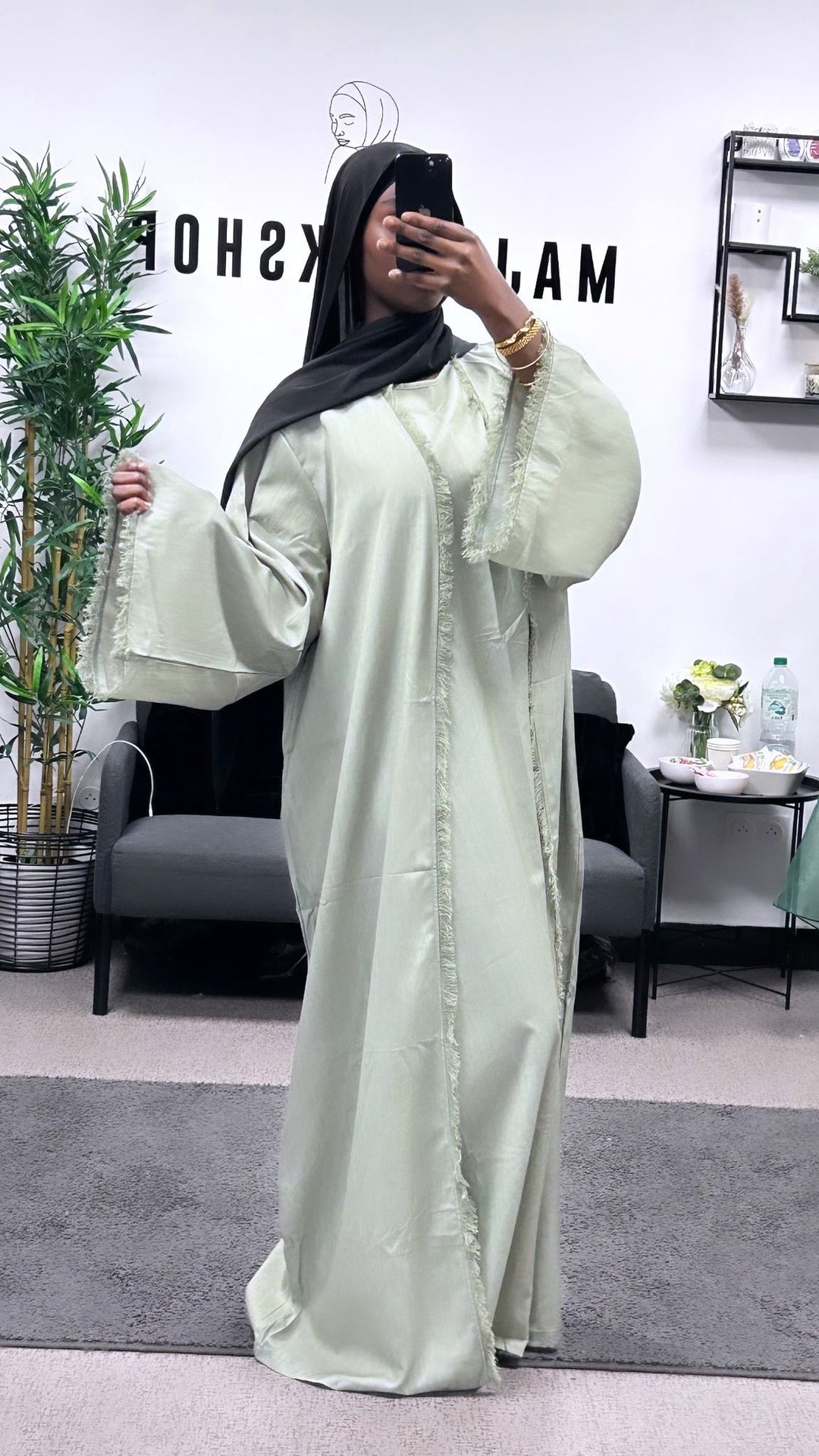 Robe 2 pièce Tendance Voilée