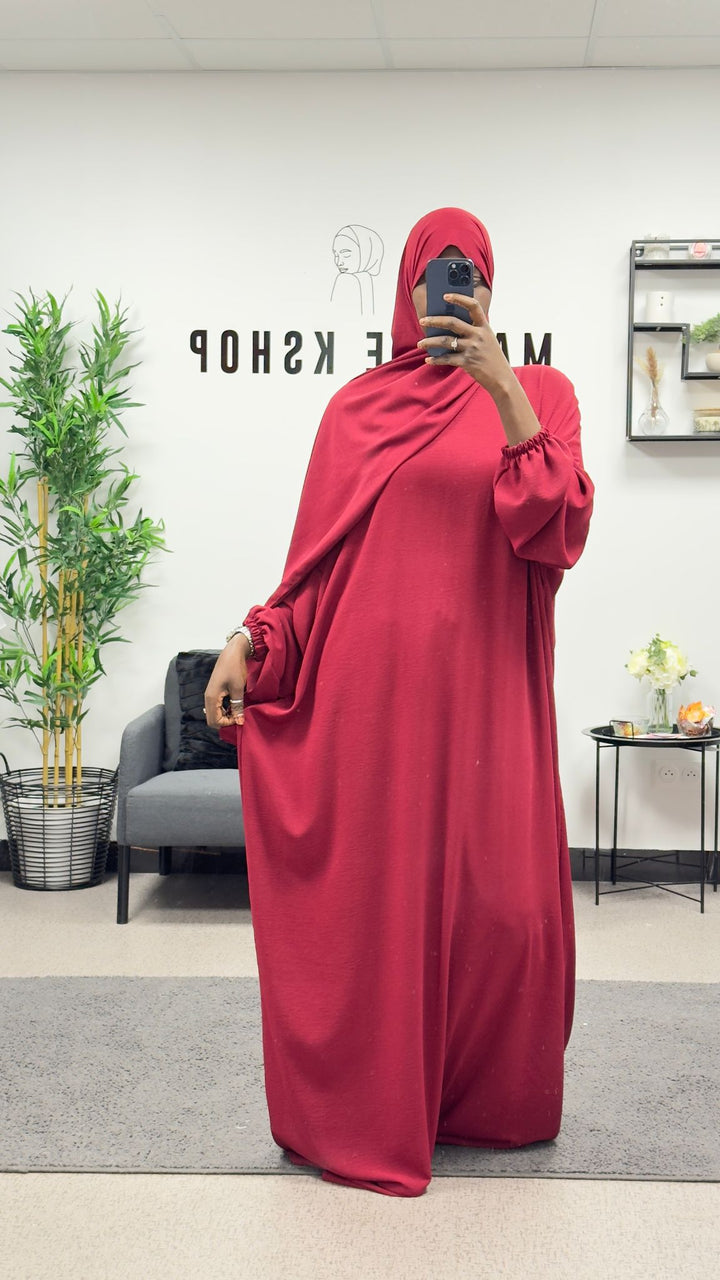 ROBE PRIÈRE VOILE INTÉGRÉ JAZZ
