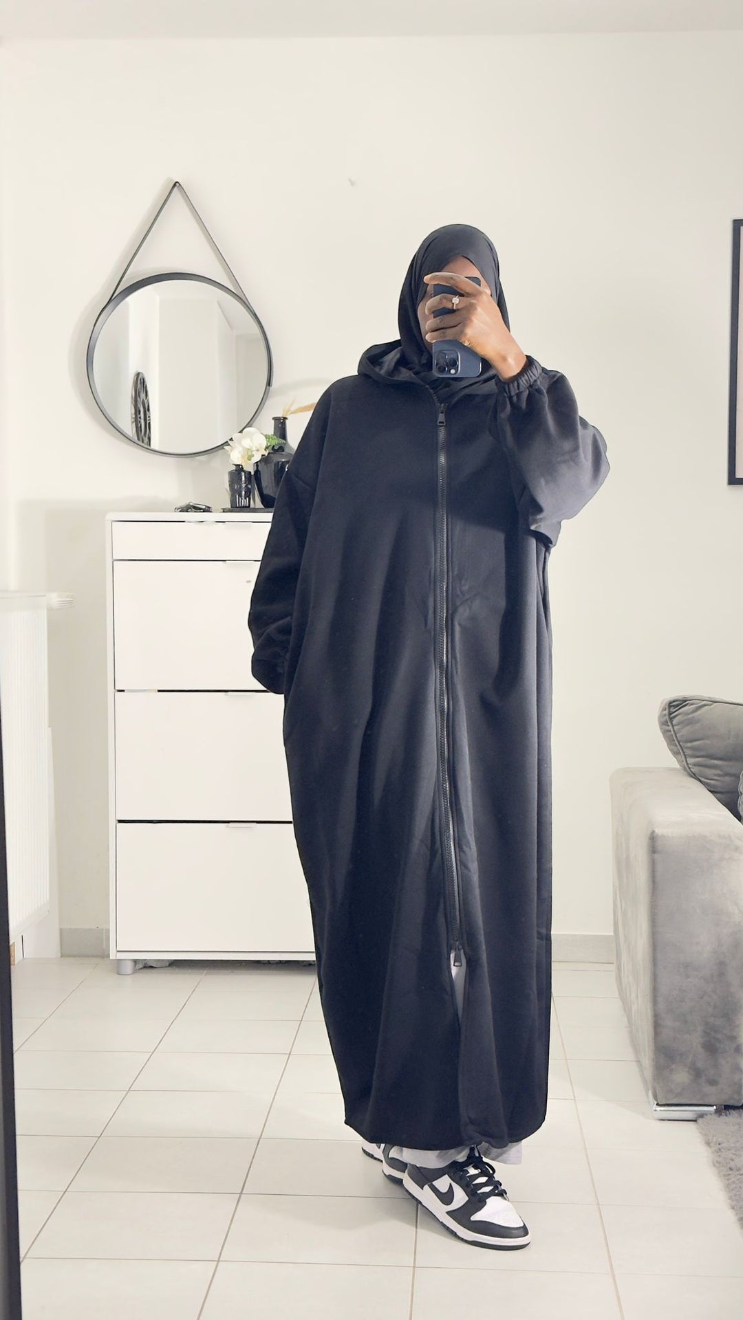 LANGE OVERSIZE-JACKE